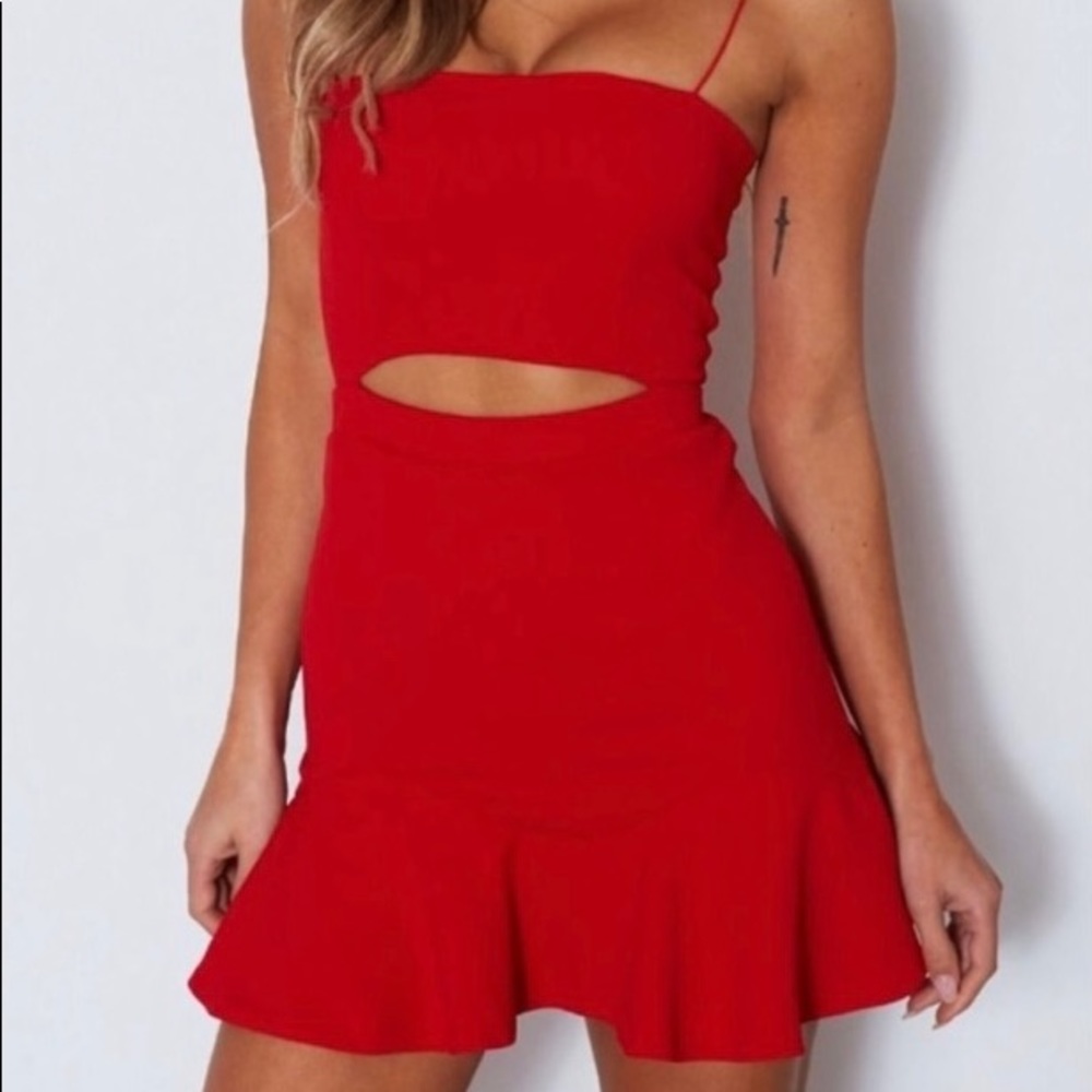 White Fox Boutique Just My Type Mini Dress